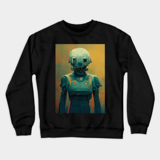 Cyborg girl Crewneck Sweatshirt